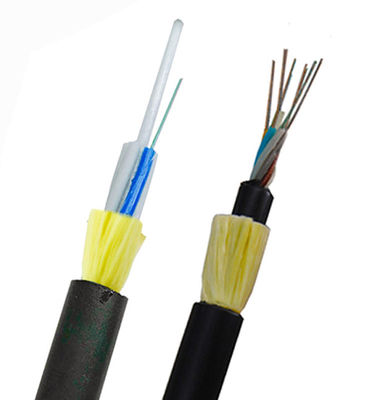 Single Double Sheath Aerial Overhead Unitube ADSS Fiber Optic Cable Single Mode