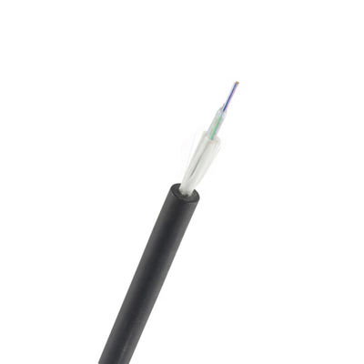 Central Loose Om3 Pulling Fiber Optic Cable Through Ducts 250um 12F 6MM HDPE