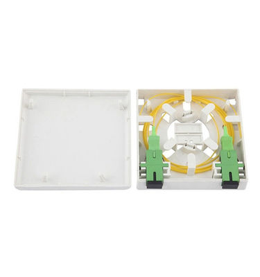 CE Fiber Optic Splitter Box 2 Ports 4F FTTH Socket
